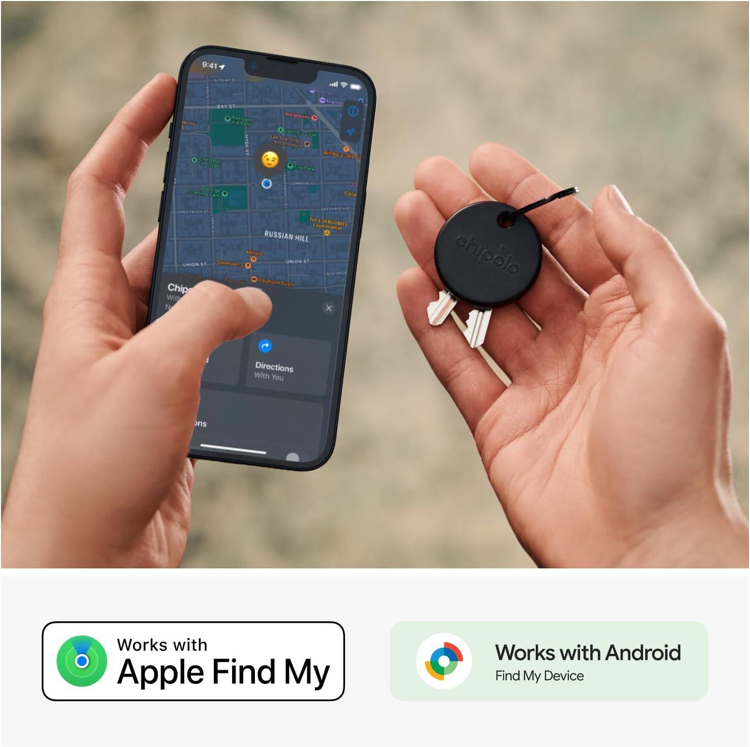 Chipolo POP Noir (Android & Apple Find My) 2/6