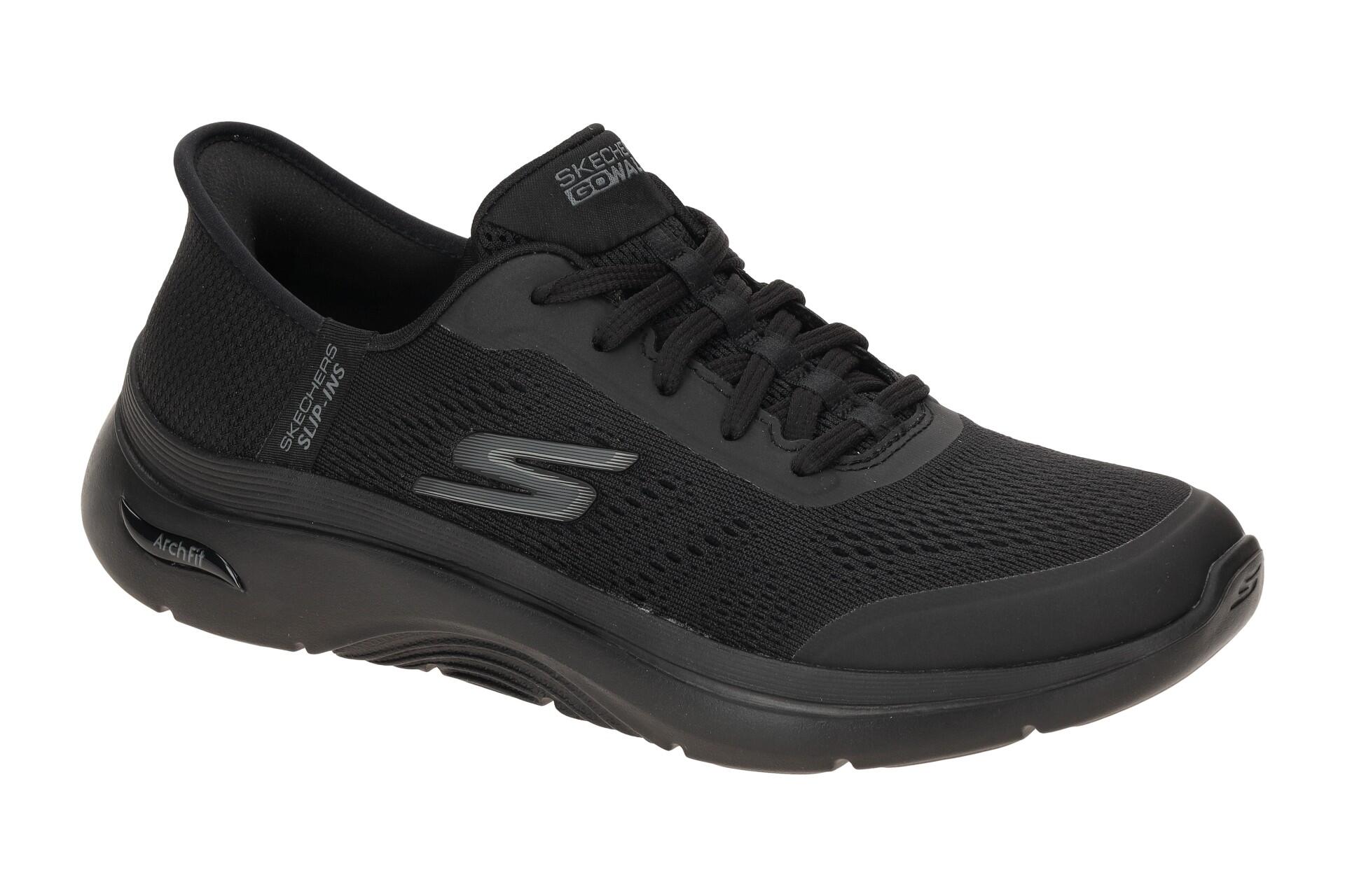 Skechers Go Walk Arch Fit Schuhe schwarz Slip-Ins 125319