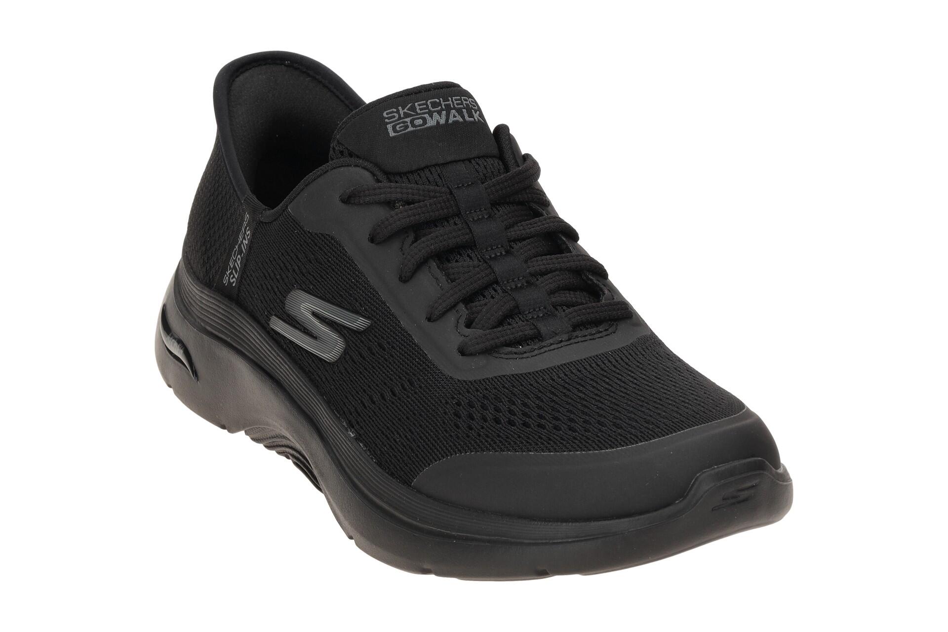 Skechers Go Walk Arch Fit Schuhe schwarz Slip-Ins 125319 3/7