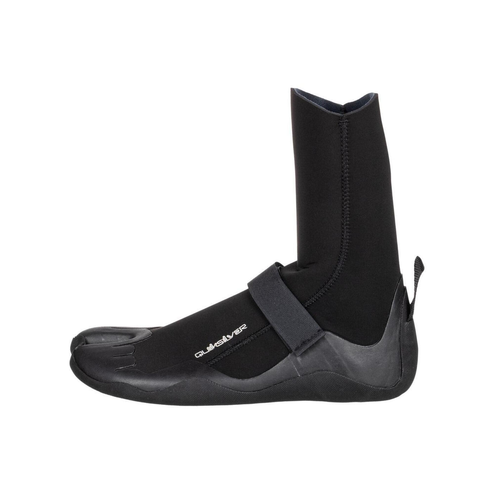 Quiksilver - Chaussons De Surf Néoprène Orteil Séparé 5mm Everyday Sessions Noir Homme - Aquashoes - Noir - Decathlon