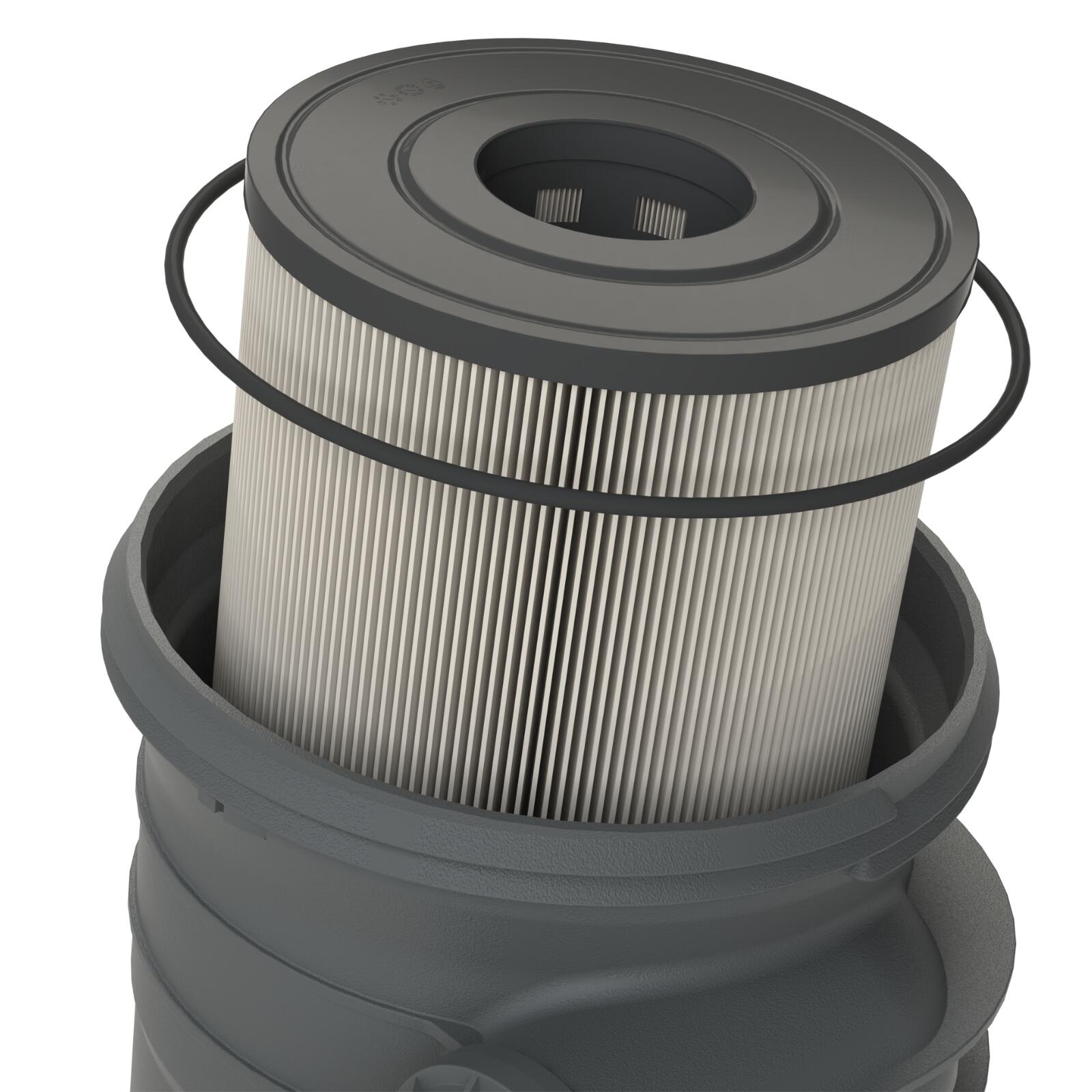 Sistema di filtrazione a cartuccia per piscine fino a 100 m³ - Poolex PF-TCR150 3/6