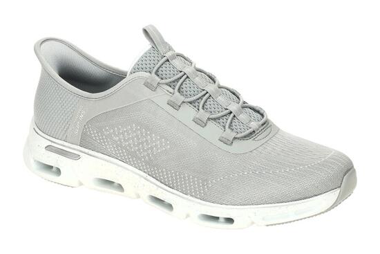 Skechers Glide Step Schuhe Sneakers grau SLIP-INS 104610