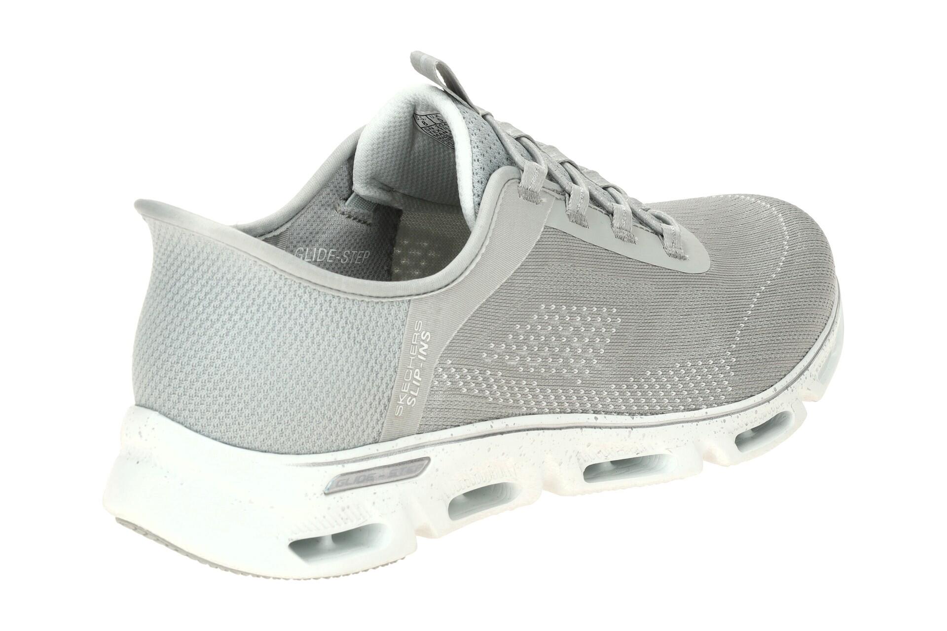 Skechers Glide Step Schuhe Sneakers grau SLIP-INS 104610 4/7
