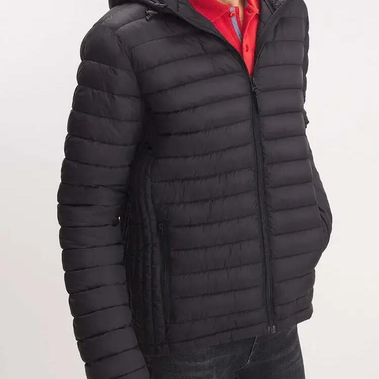 Men's Black Puffer Jacket TBS FABIAHOD