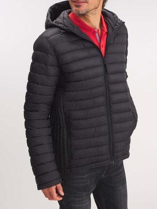 TBS FABIAHOD Herren Daunenjacke Schwarz