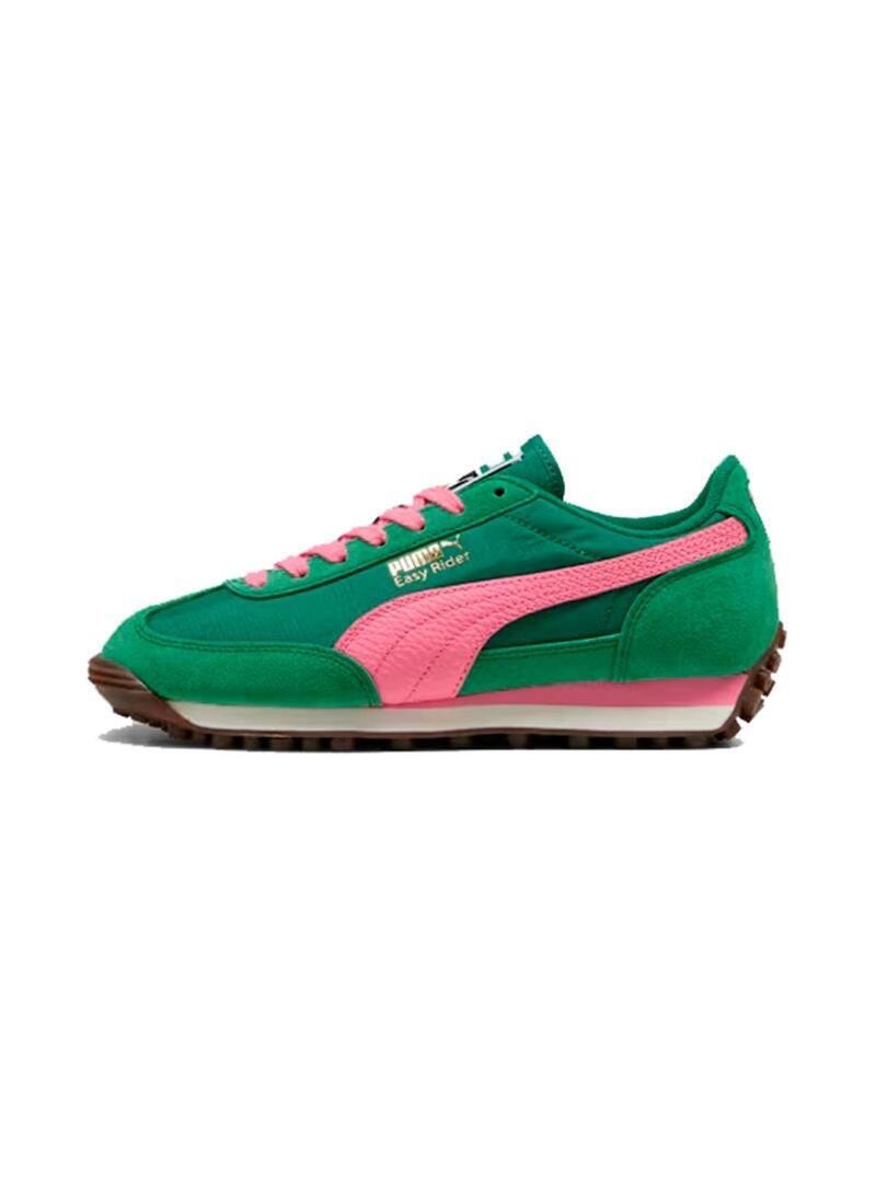 Baskets pour femme Puma Easy Rider vertes. 2/6