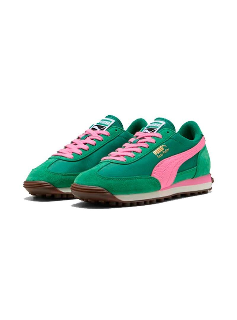 Baskets pour femme Puma Easy Rider vertes. 5/6