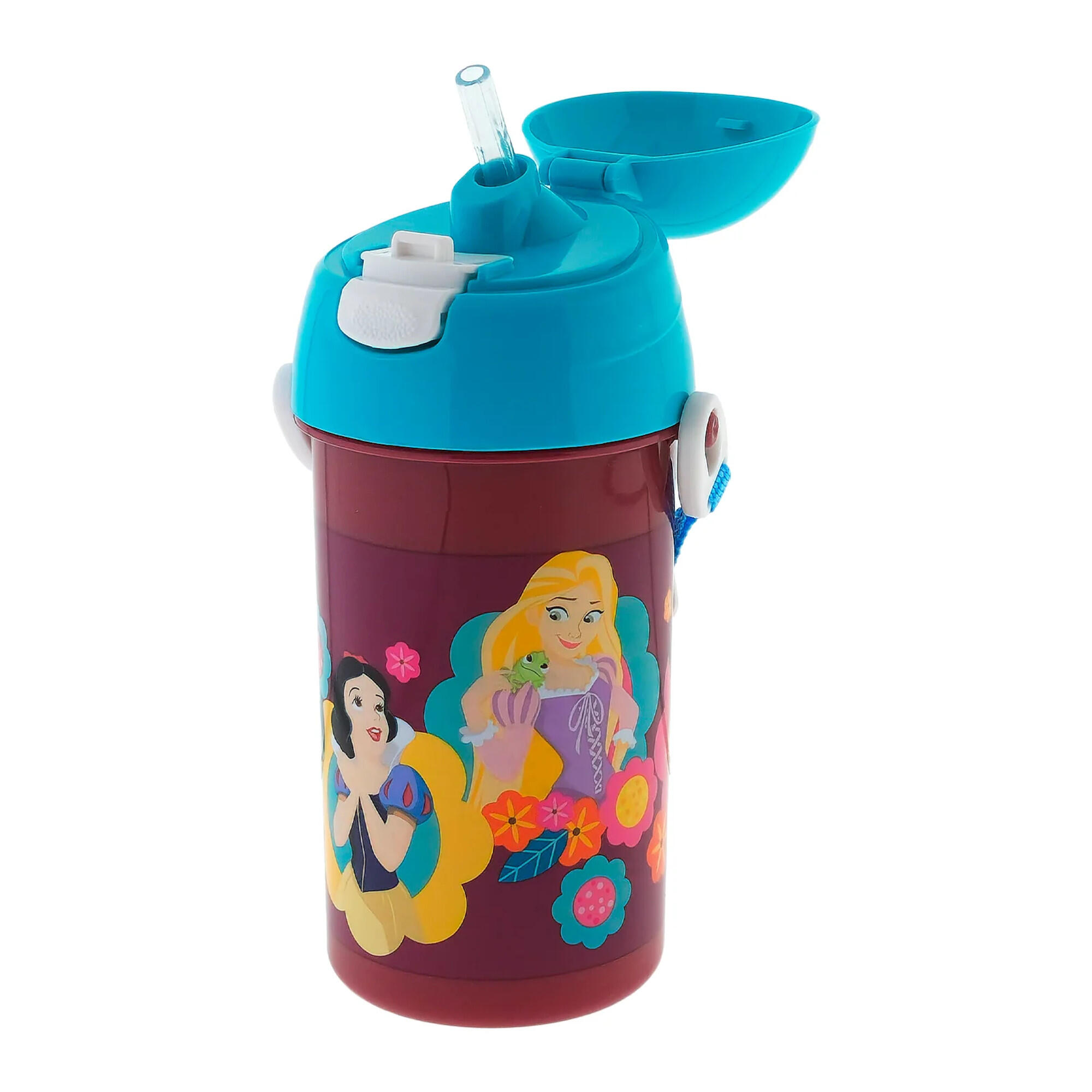 Garrafa infantil Disney Princesses de 500ml para caminhadas e caminhadas 2/3