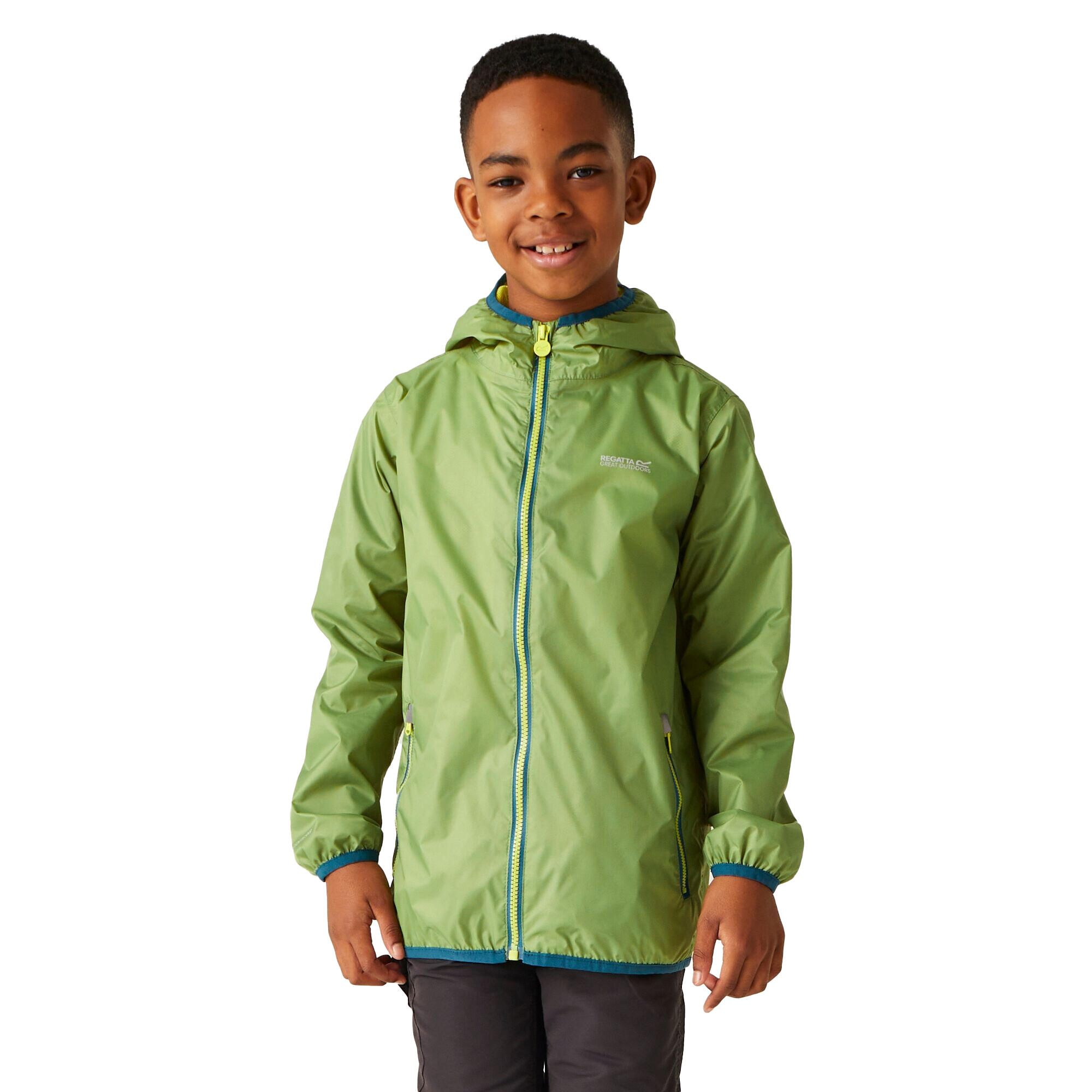 Veste Imperméable LEVER Unisexe (Vert Piquant) 4/5