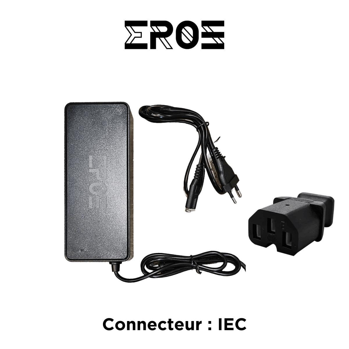 Chargeur Standard Universel de Trottinette Électrique pour Batterie 36V 1/6