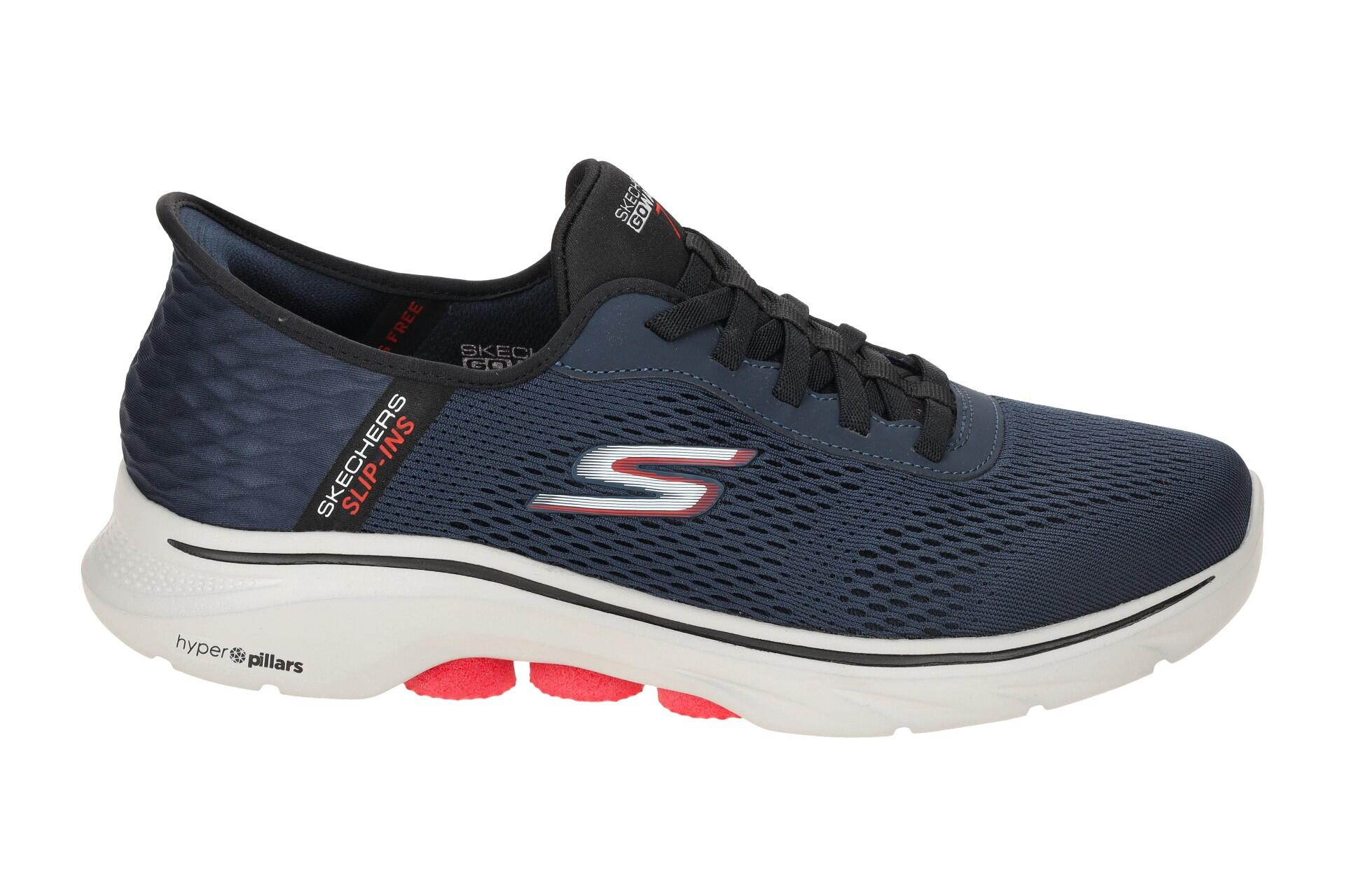 Skechers Go Walk 7 Schuhe Herren Sneakers blau Slip-Ins 216648 2/7