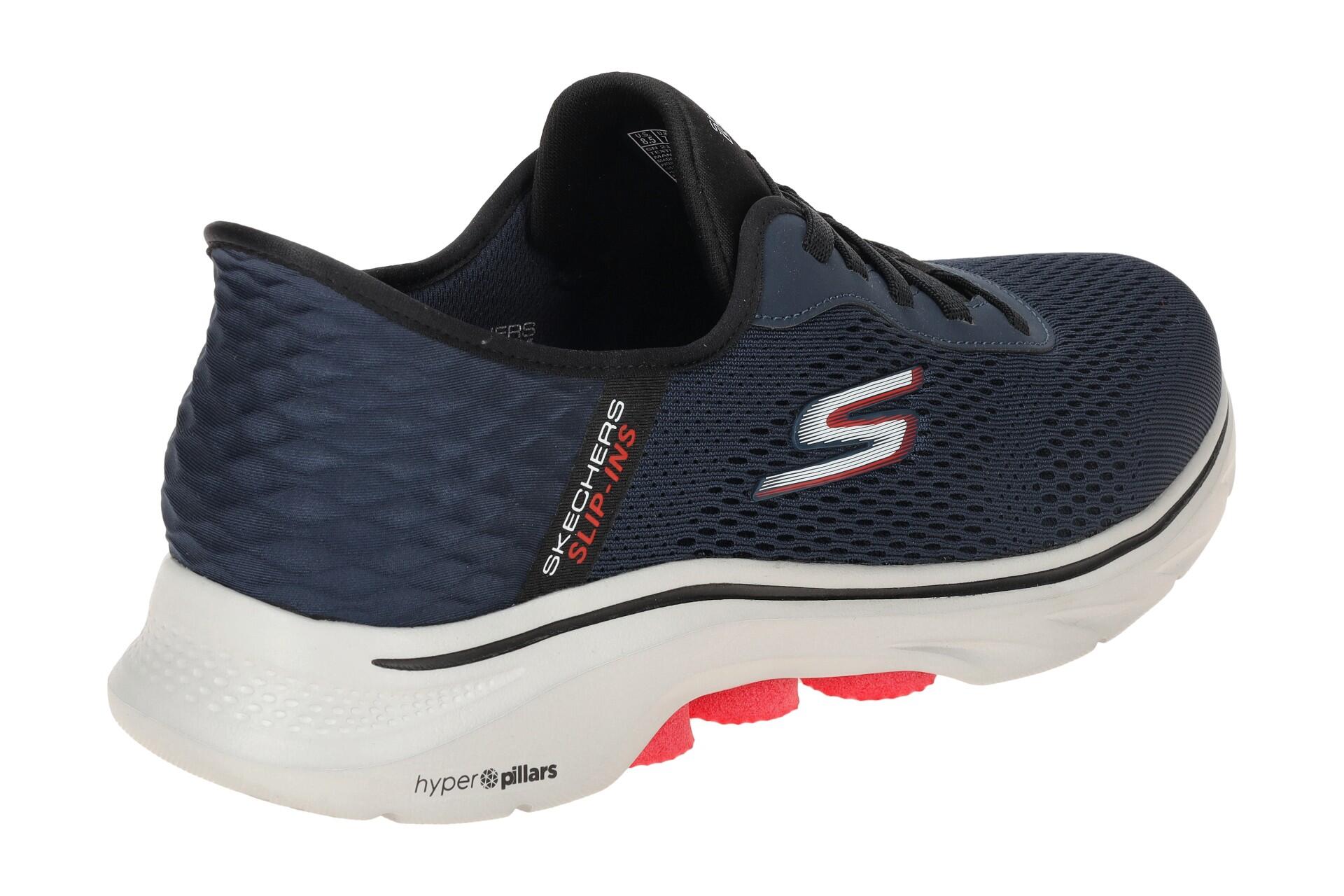Skechers Go Walk 7 Schuhe Herren Sneakers blau Slip-Ins 216648 4/7
