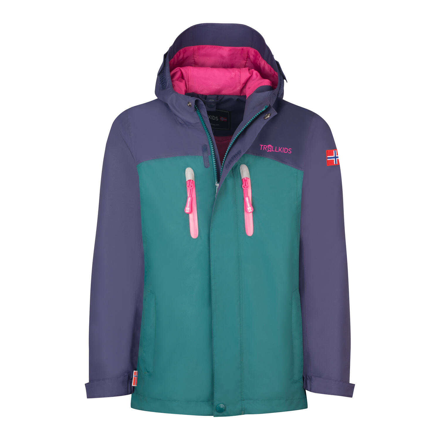 TROLLKIDS Girls Bryggen 3in1 Jacket 3/7