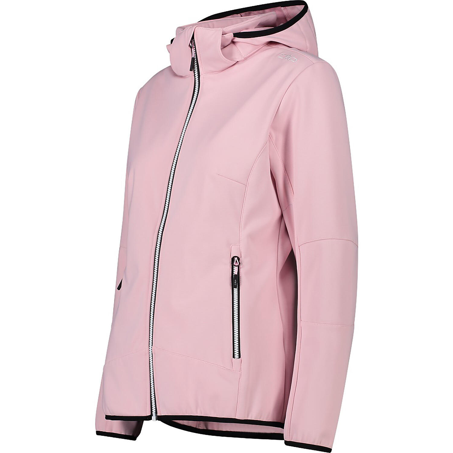 Veste imperméable à capuche zippé femme CMP 3/4
