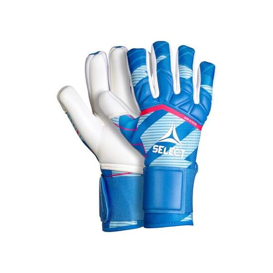 Gants de gardien football enfants select 88 v25 - bleu/blanc