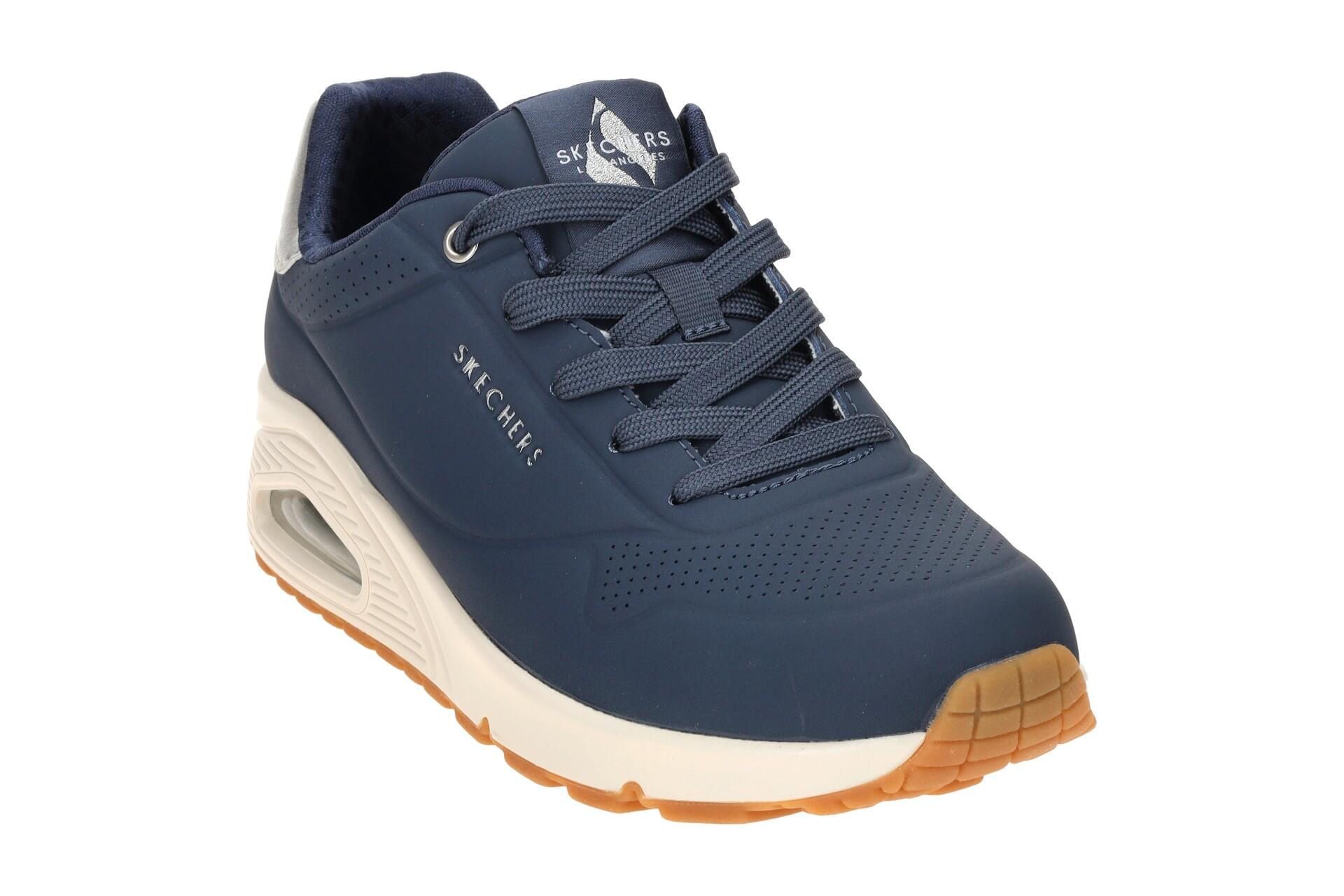 Skechers Uno Schuhe Sneakers blau marineblau 177094 3/7