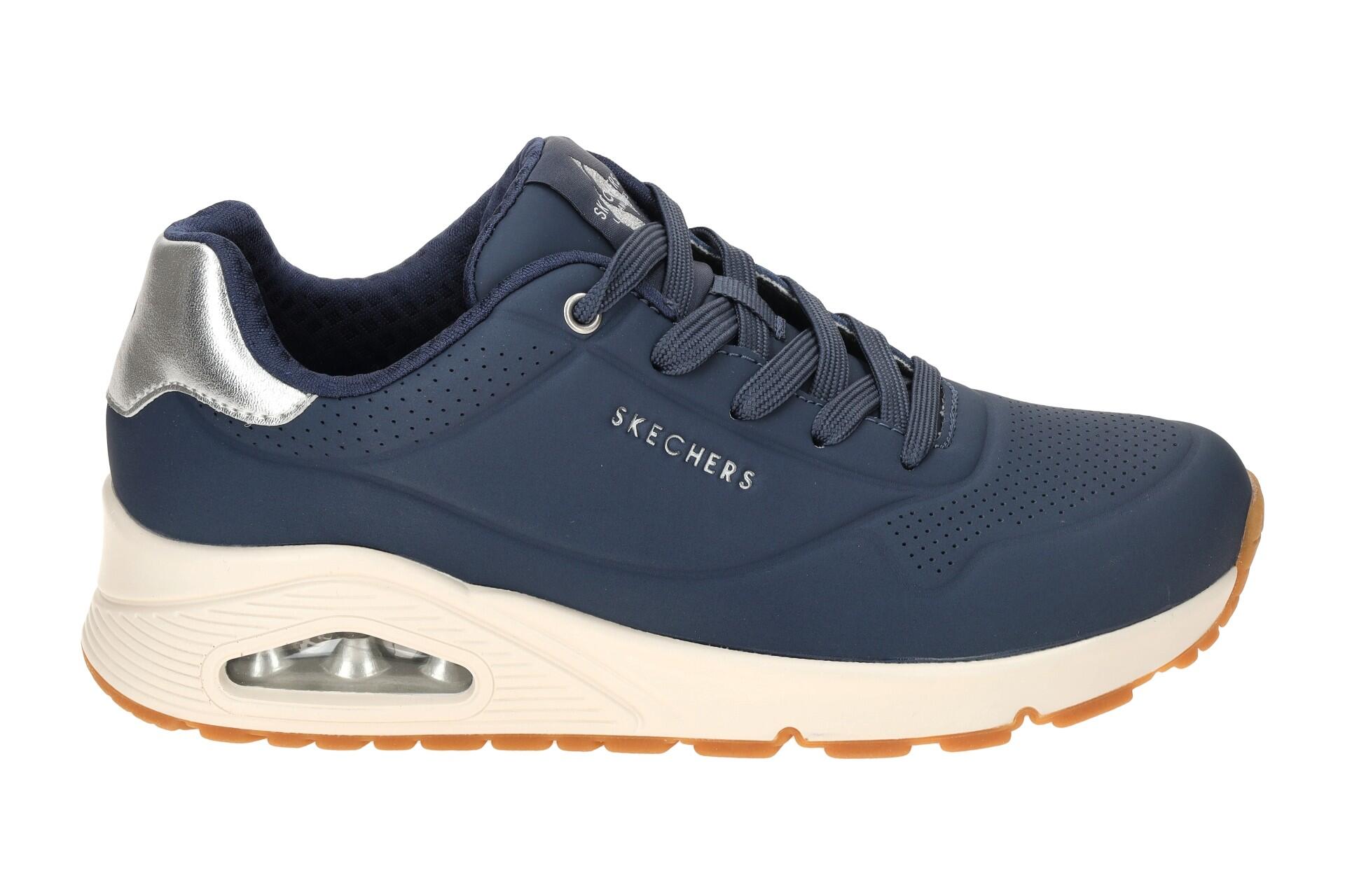 Skechers Uno Schuhe Sneakers blau marineblau 177094 2/7