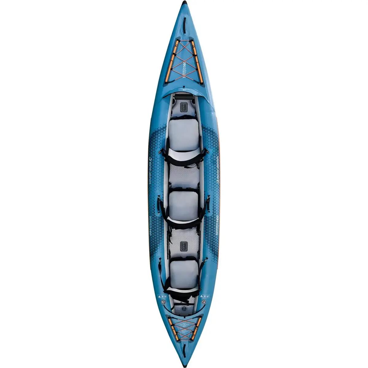Spinera Kayak Tenaya 160 | 475x90cm | 3 Pers | Set | SpinTex Mat | Seat Cushion 6/7
