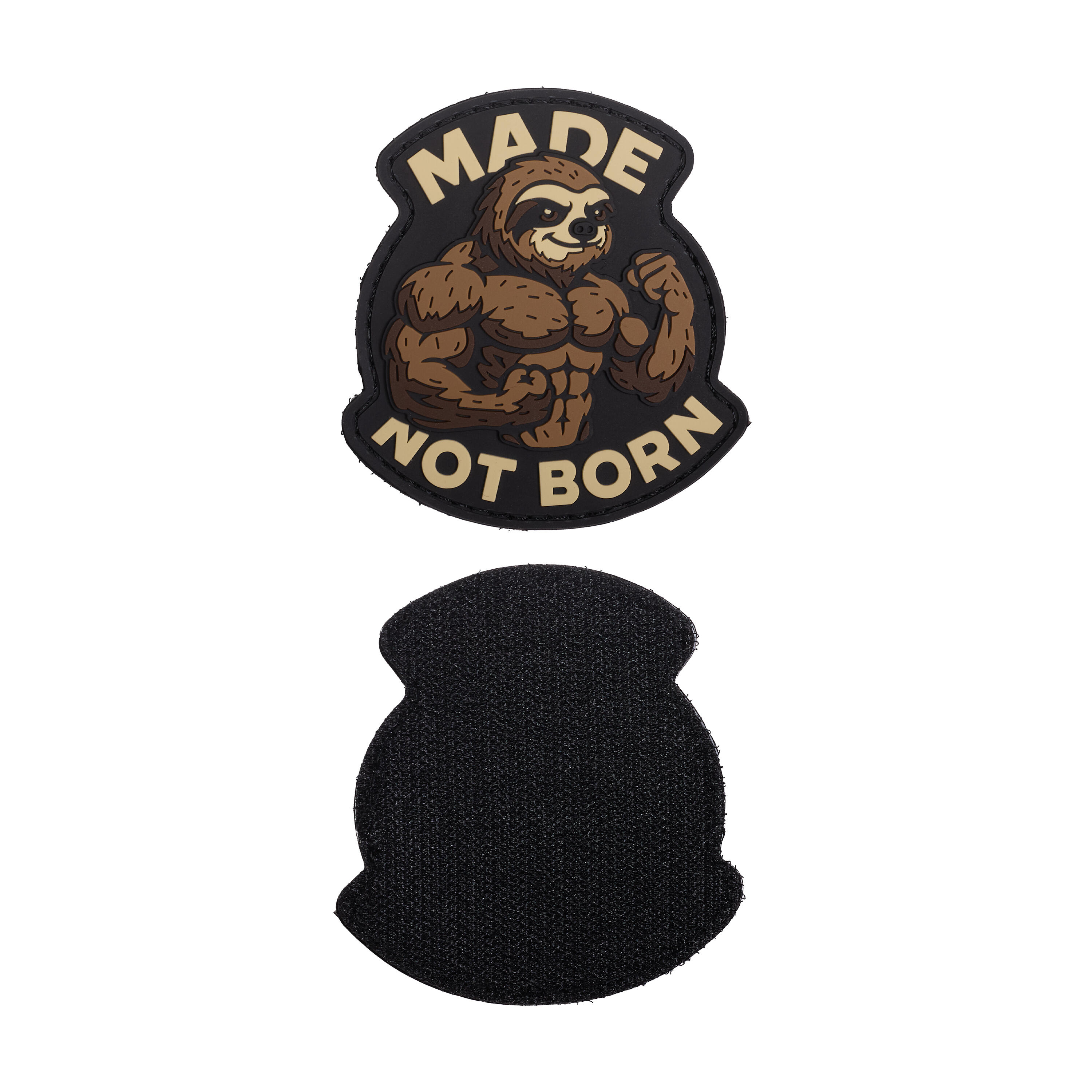 Patch Elitex Training Born Not Made Pvc Velcro per Zaini 4/4