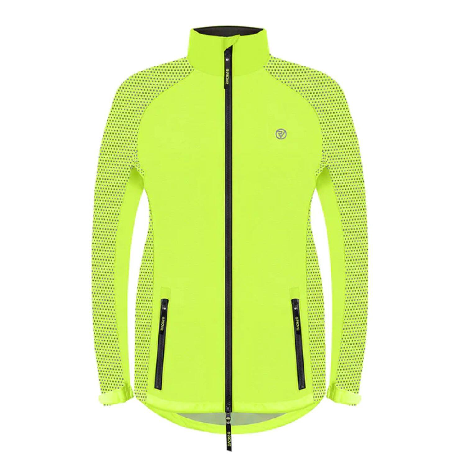 Solaris Womens Reflective Cycling Jacket PROVIZ Decathlon