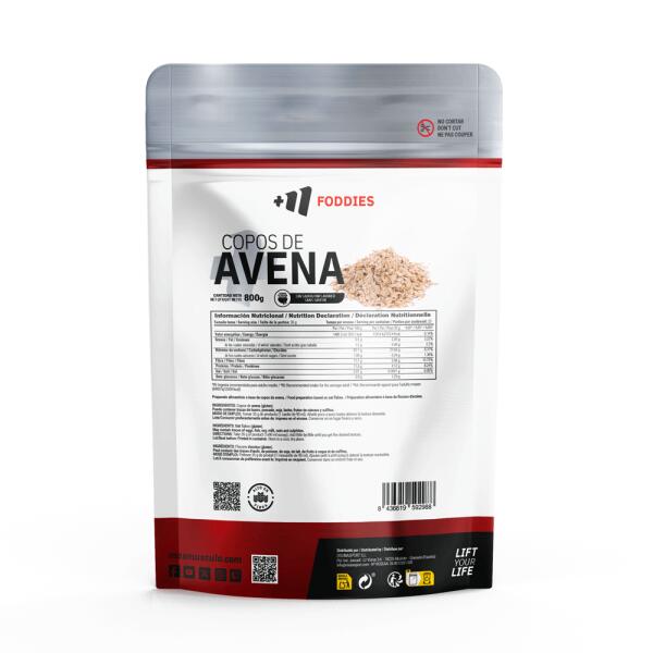Oat flakes - 800g Neutro da Masmusculo Supplements 2/4