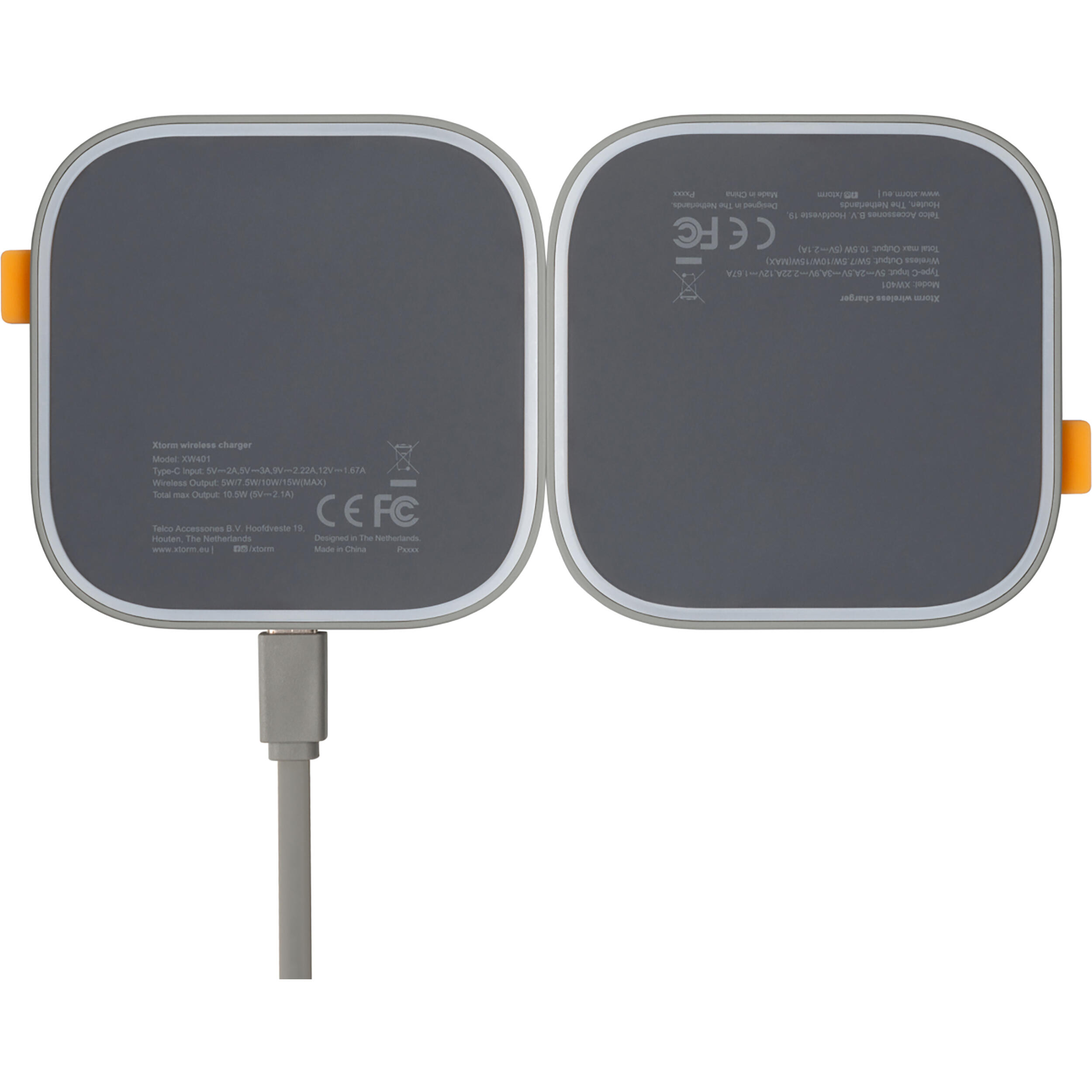 Xtorm Draadloze charger Duo - Grijs 3/7