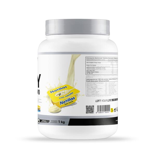 SOJA Isolaat90 (Soja-eiwitisolaat) - 1 kg Vanille MASmusculo 3/5