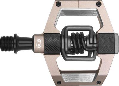 Paar crankbrothers mallet trail pedalen champagne / zwart