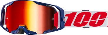 100% Goggle ARmatic Mach Z - Mirror Red Lens