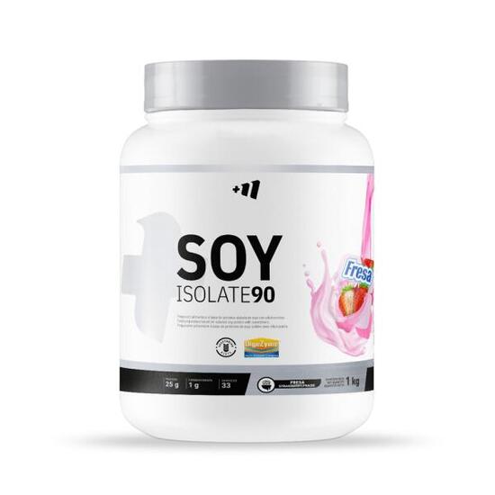 SOY Isolate90 (Proteína Aislada de Soja) - 1kg Fresa MM Supplements