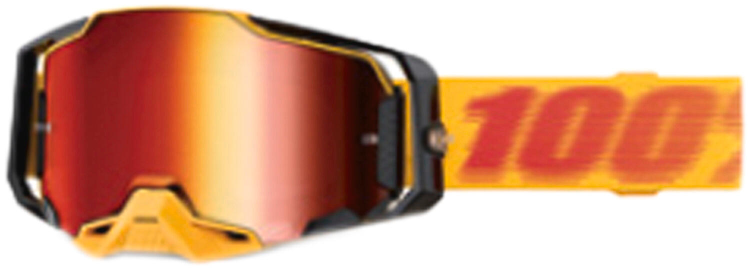 100% Armega Goggle Tetsu - Mirror Red Lens