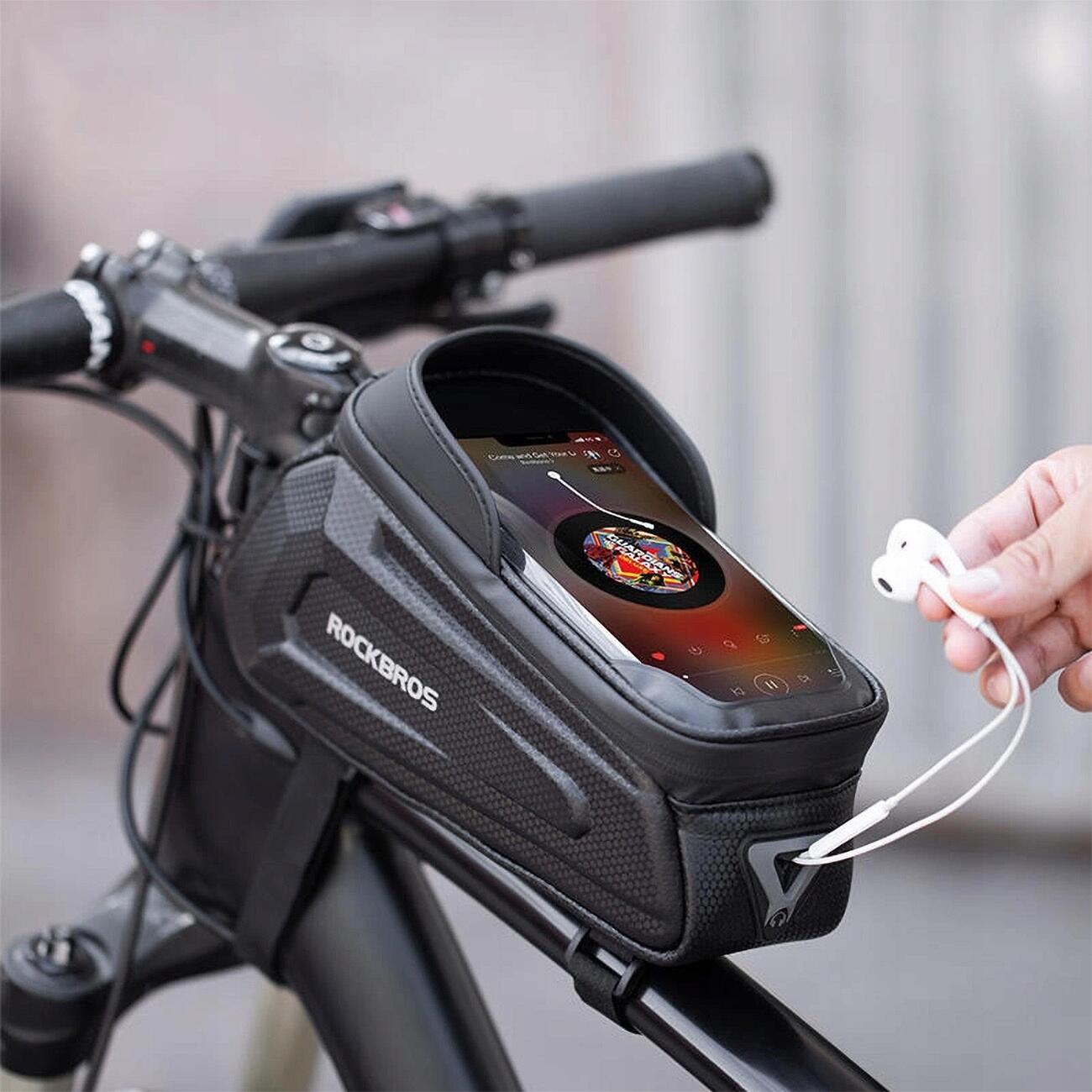 Cyklistická taška Rockbros na rám s vodotěsným obalem na telefon 1,7l 5/8
