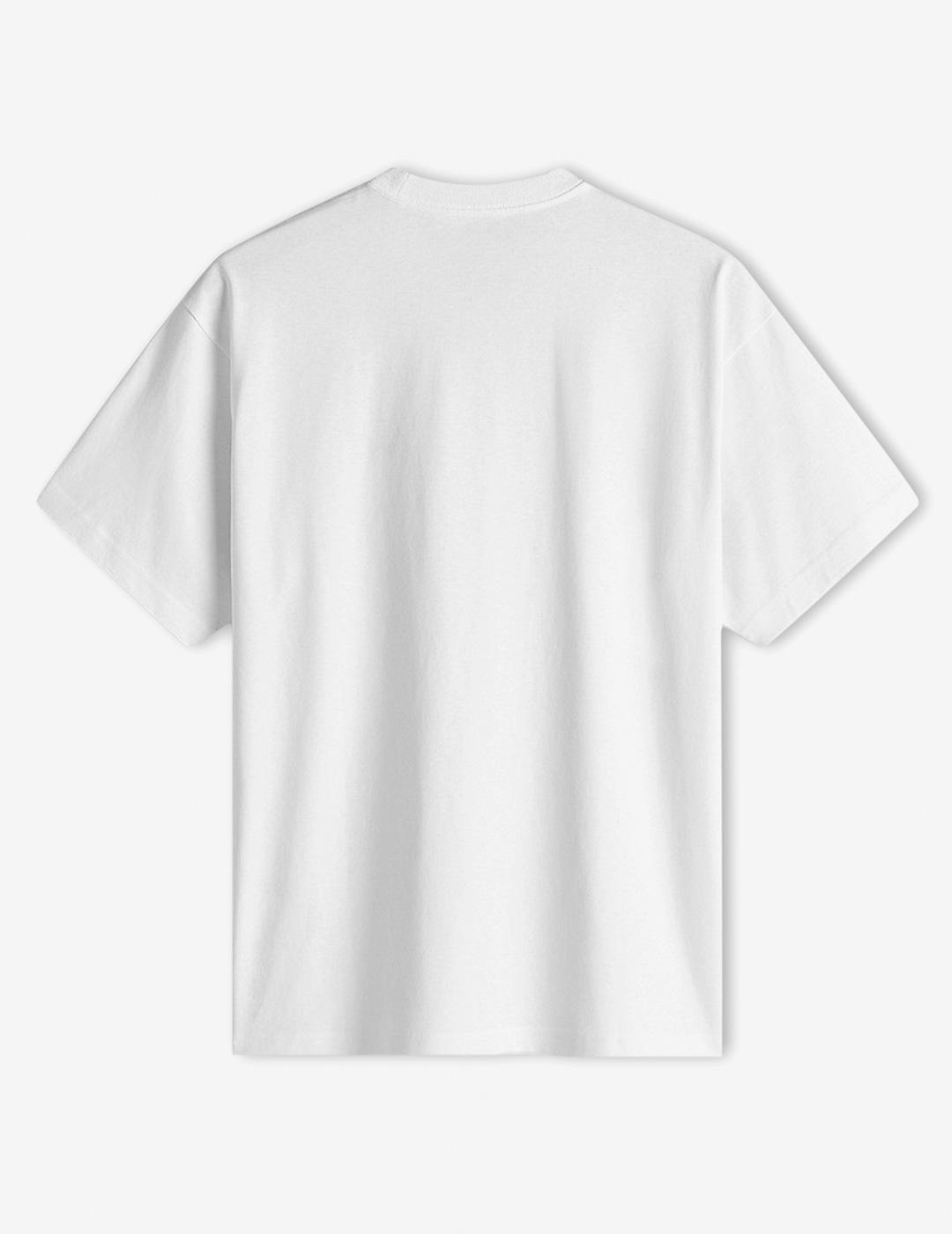 Trička Vans Model Left Chest Ii Loose Ss Barva Bílý 6/6