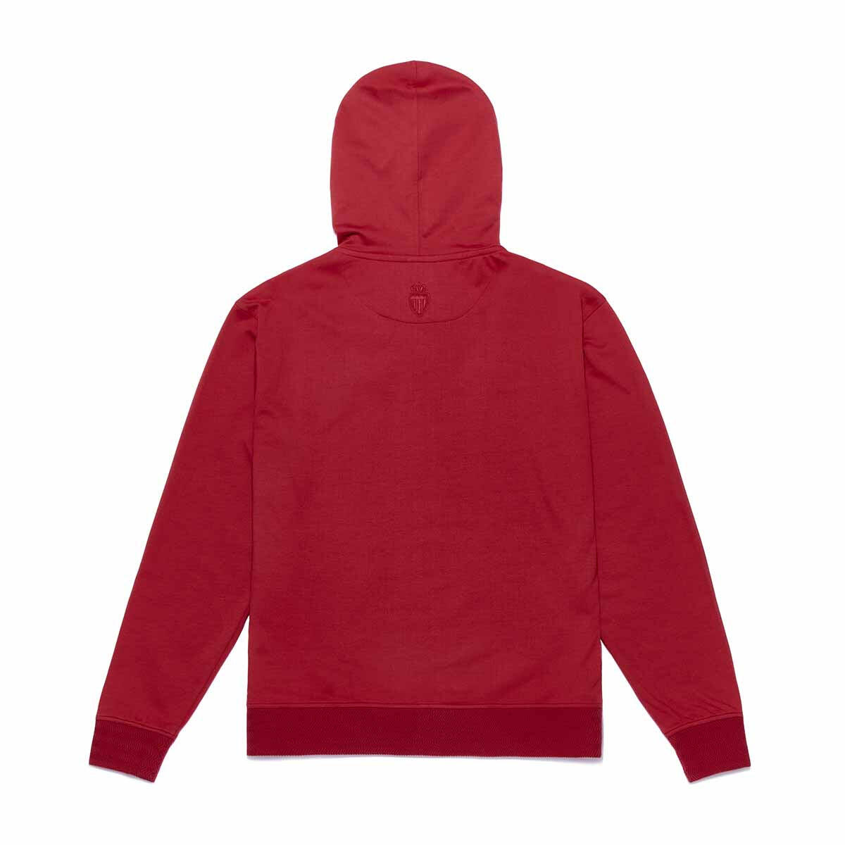 Veste à capuche manches longues adulte Tanaros rouge 2/7
