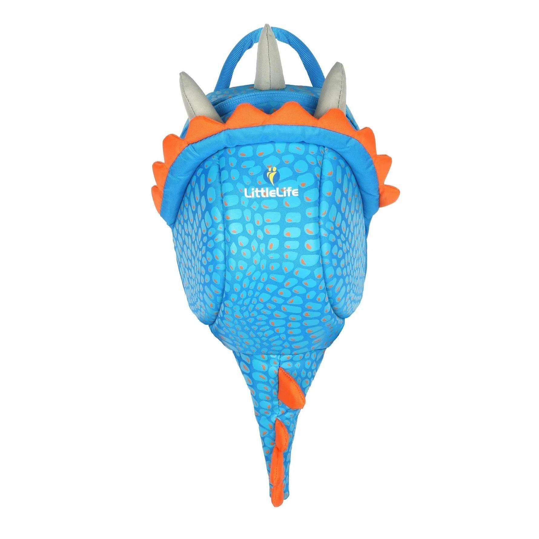 Sac à dos enfant LittleLife Toddler Triceratops 2 L léger bretelles rembourrées 7/7