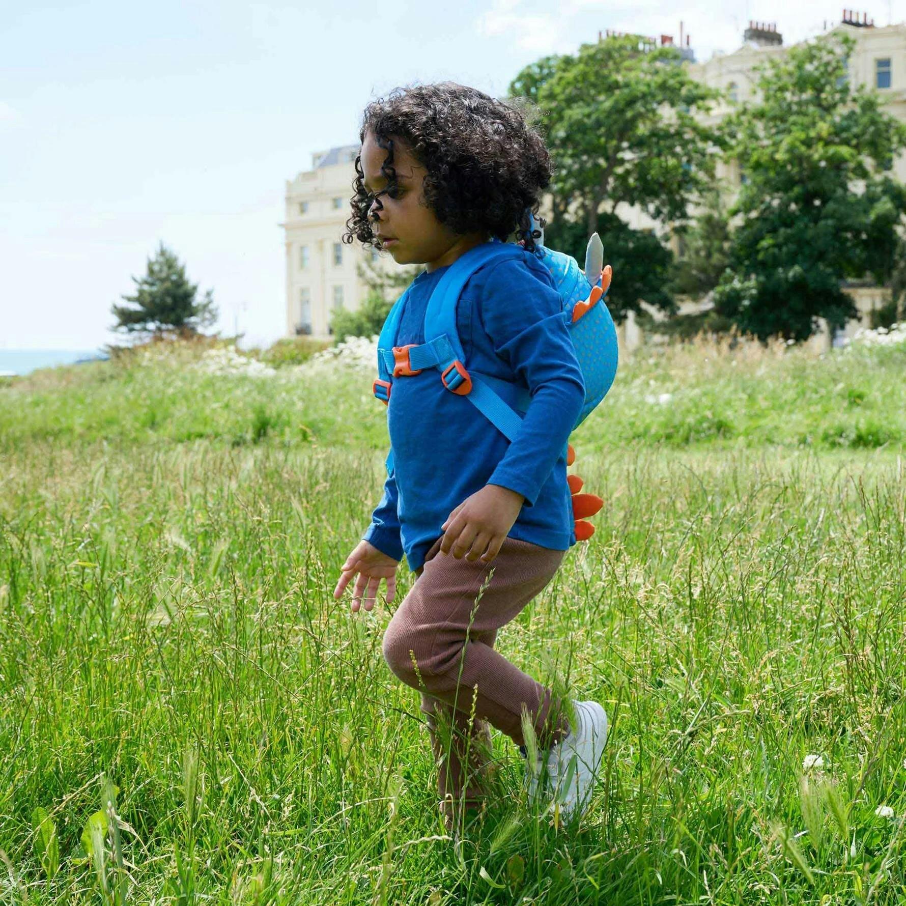 Sac à dos enfant LittleLife Toddler Triceratops 2 L léger bretelles rembourrées 6/7