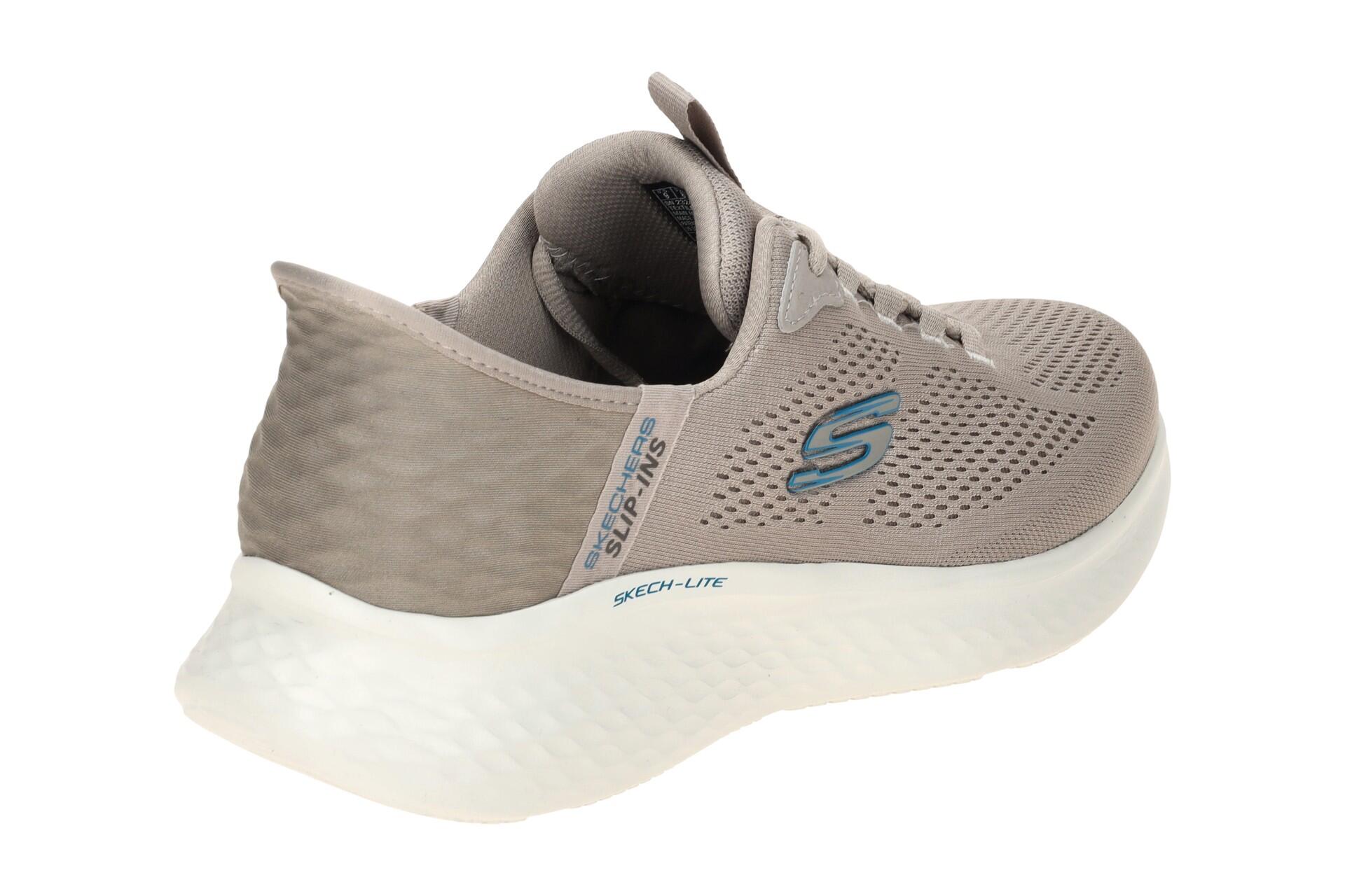 Skechers Skech Lite Pro Schuhe taupe grau Herren SLIP-INS 232466 4/7