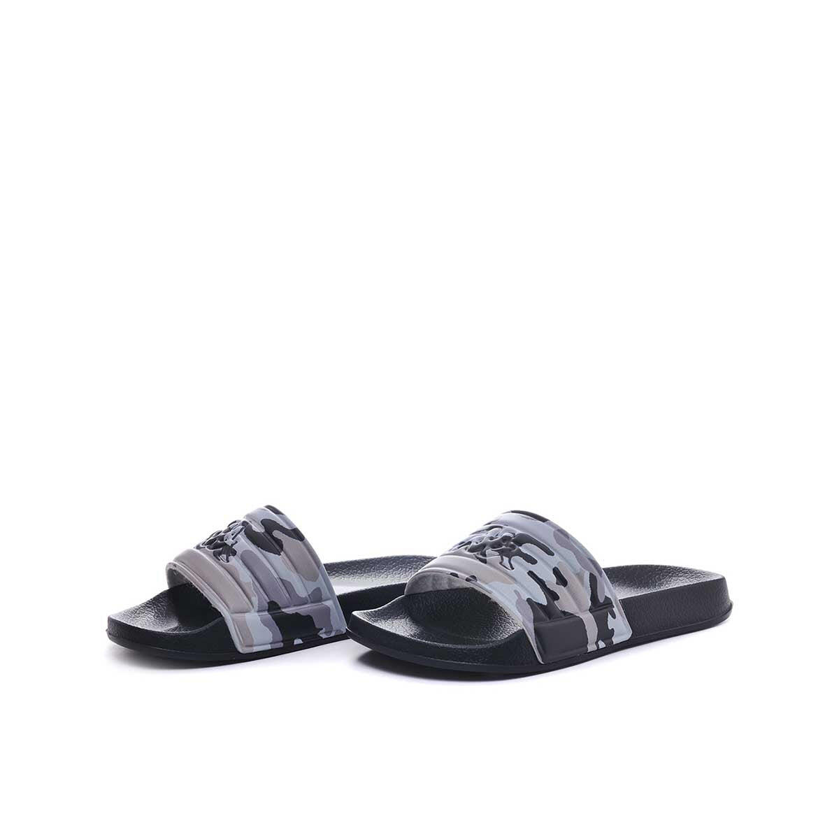 Claquettes garçon Logo Sartwo 3 gris 2/6