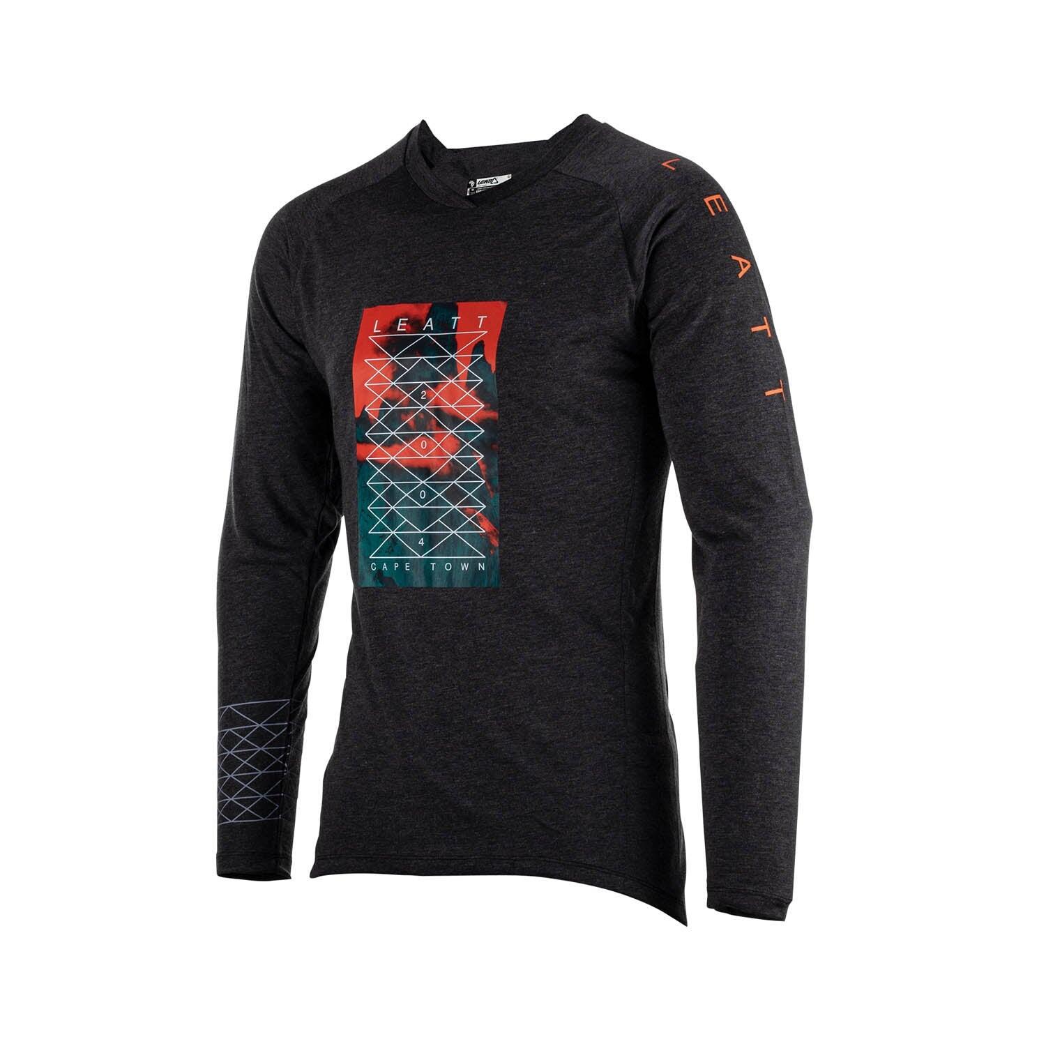 Camiseta de ciclismo para hombre MTB Gravity 2.0 gris 5/7