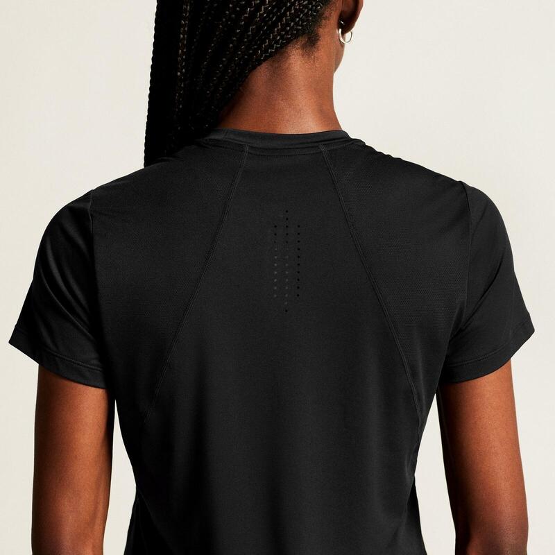 Tricou alergare Craft ADV Essence SS Tee 2 - negru | poliester reciclat