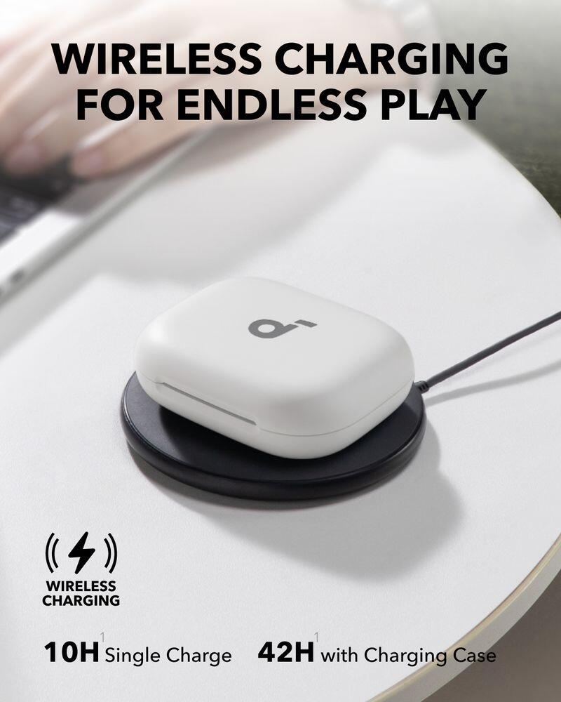 soundcore AeroFit 2 Adjustable Open-Ear Wireless Earbuds, White 2/6