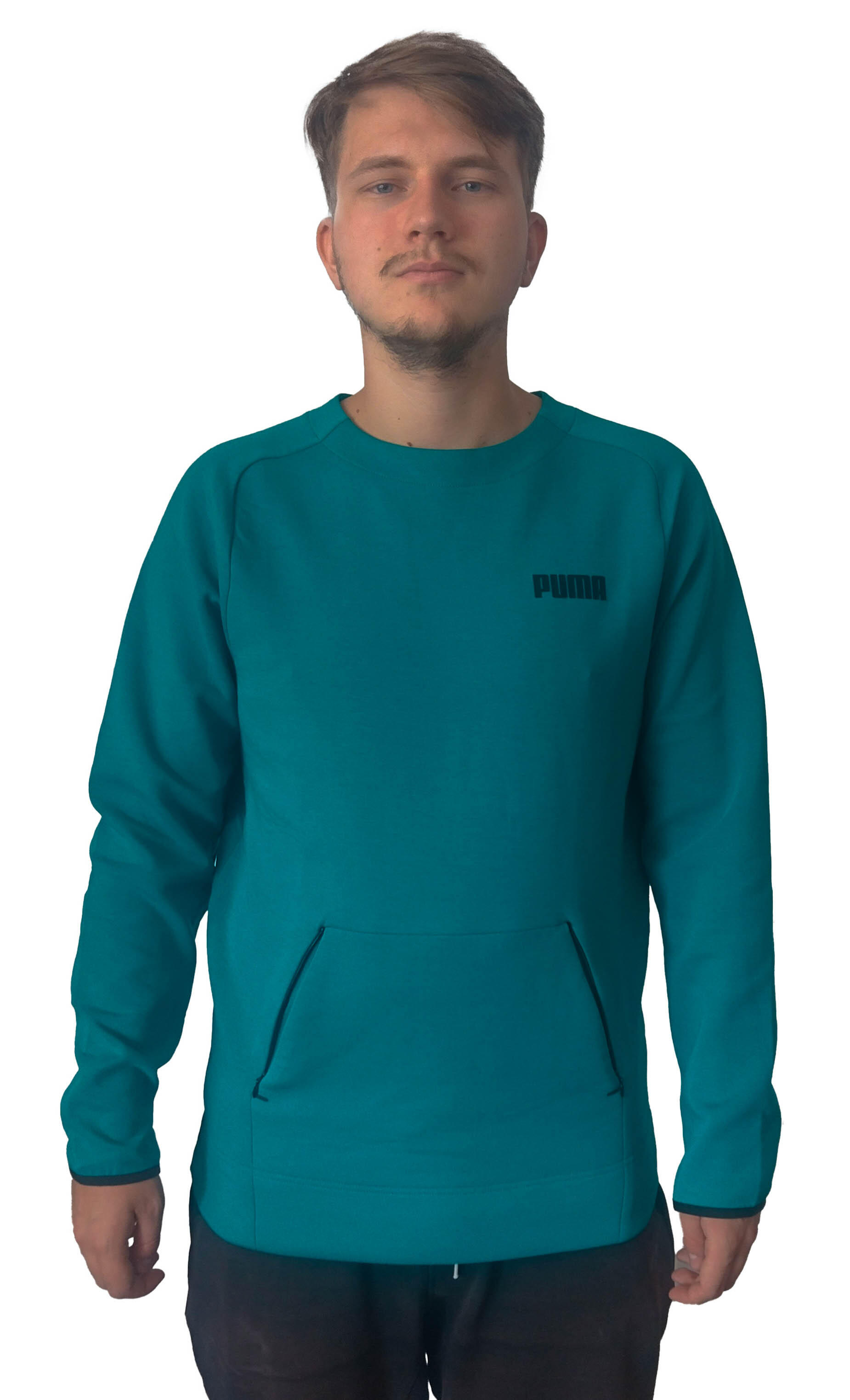 Sweatshirt Desportiva Homem Puma Spacer Crew 4/4
