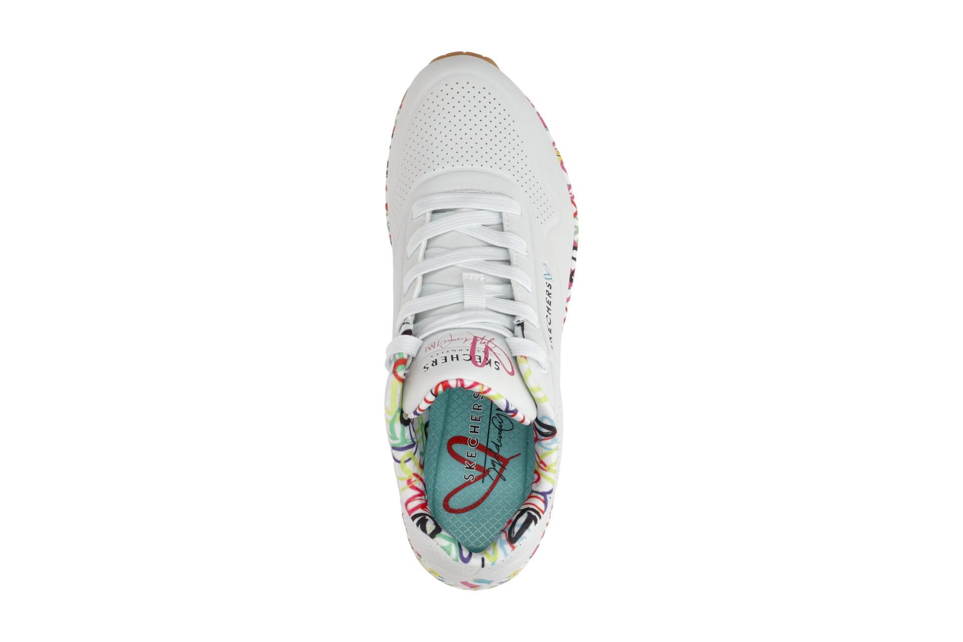 Buty SKECHERS UNO - LOVING LOVE Biały 6/7
