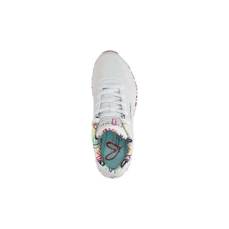 Baskets Femme Baskets Skechers Blanc Blanc Skechers