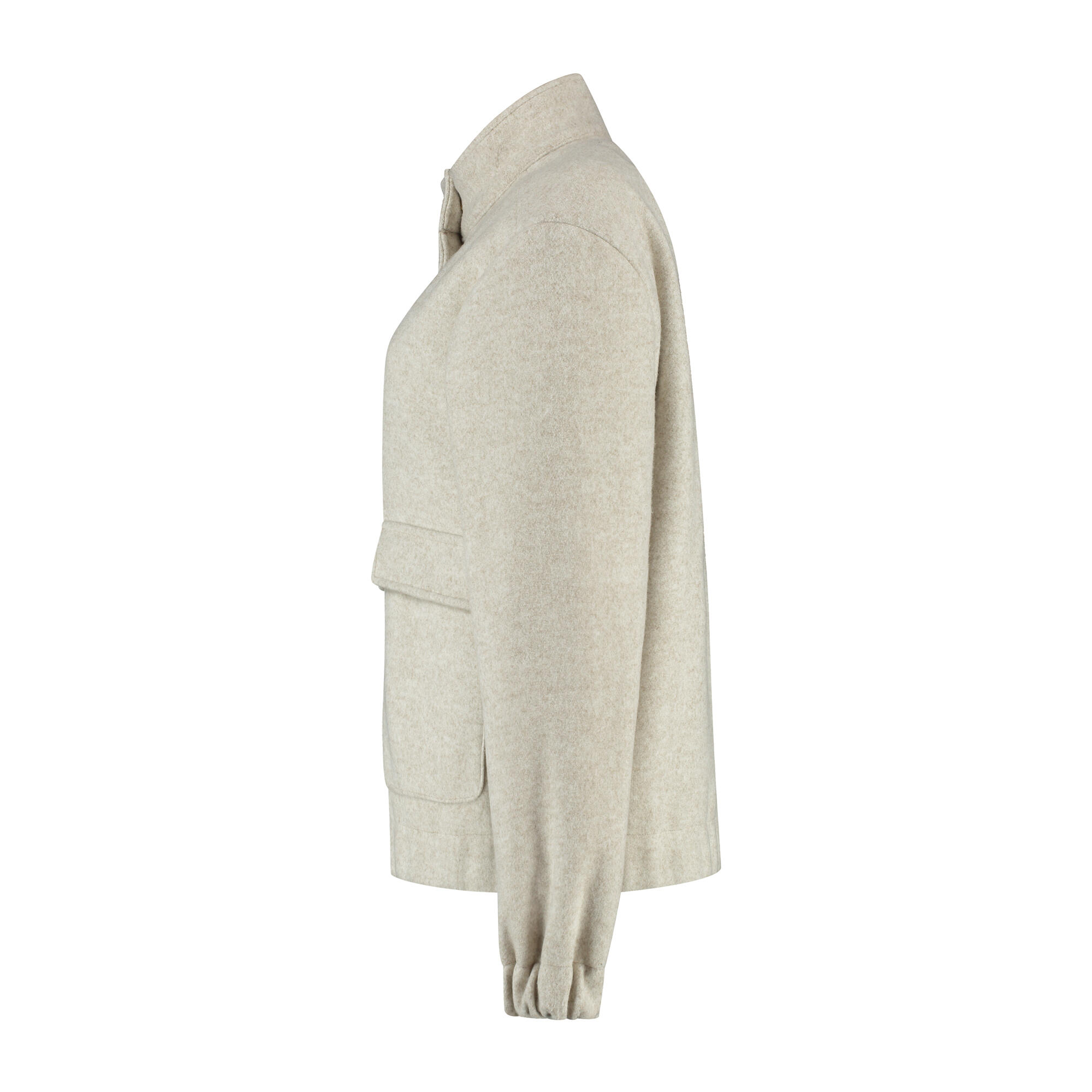 Caro Femmes - Veste légère - Aspect laine - Sable 4/7
