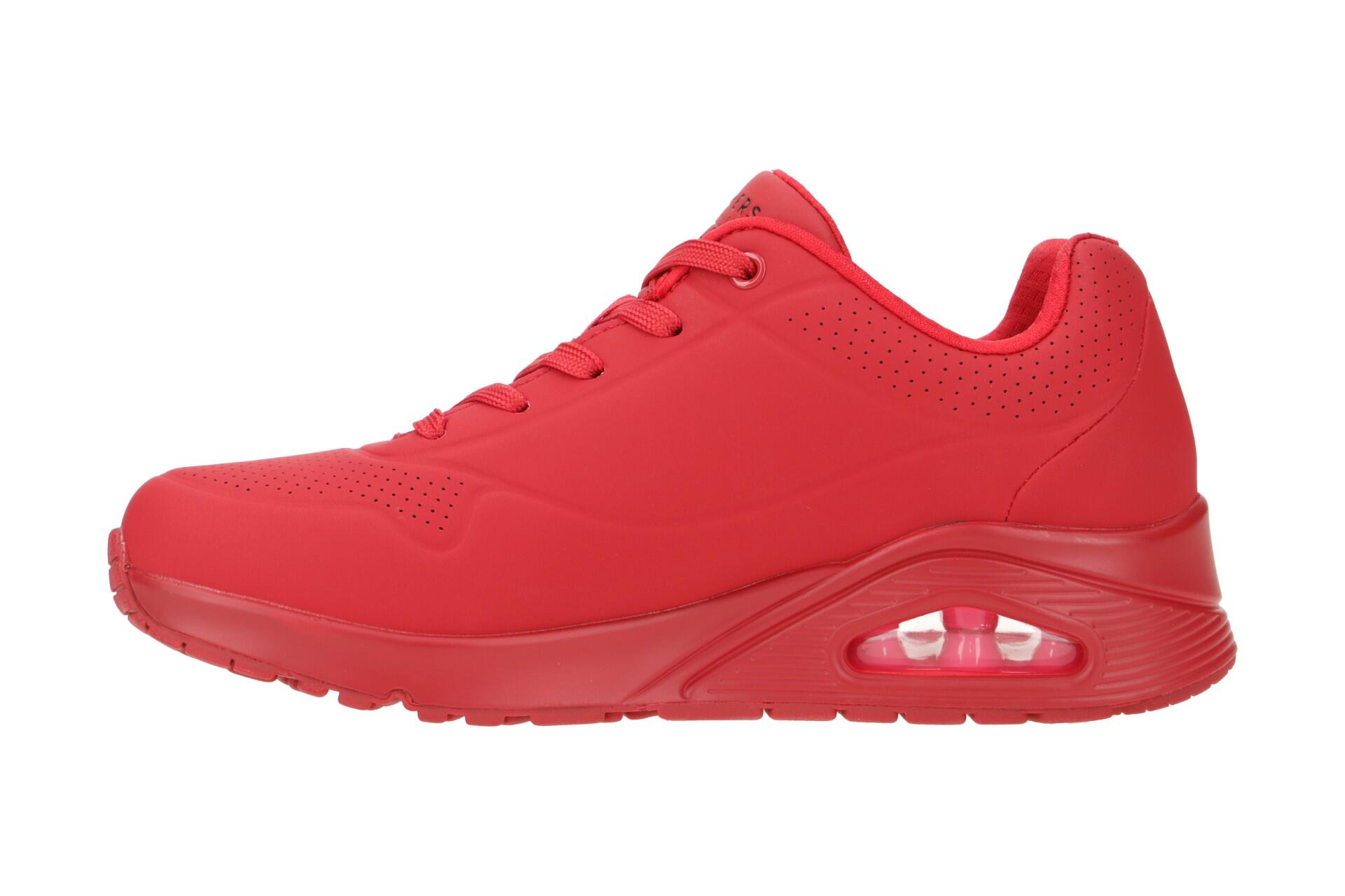 Skechers Street UNO DIPPING IN LOVE Sneakers Damen Mädchen JGoldcrown rot 177980 5/7