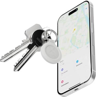 Xtorm TravelTag – Wasserdicht IP64 – Weiss – 1 Stück (Geeignet für Apple iOS)