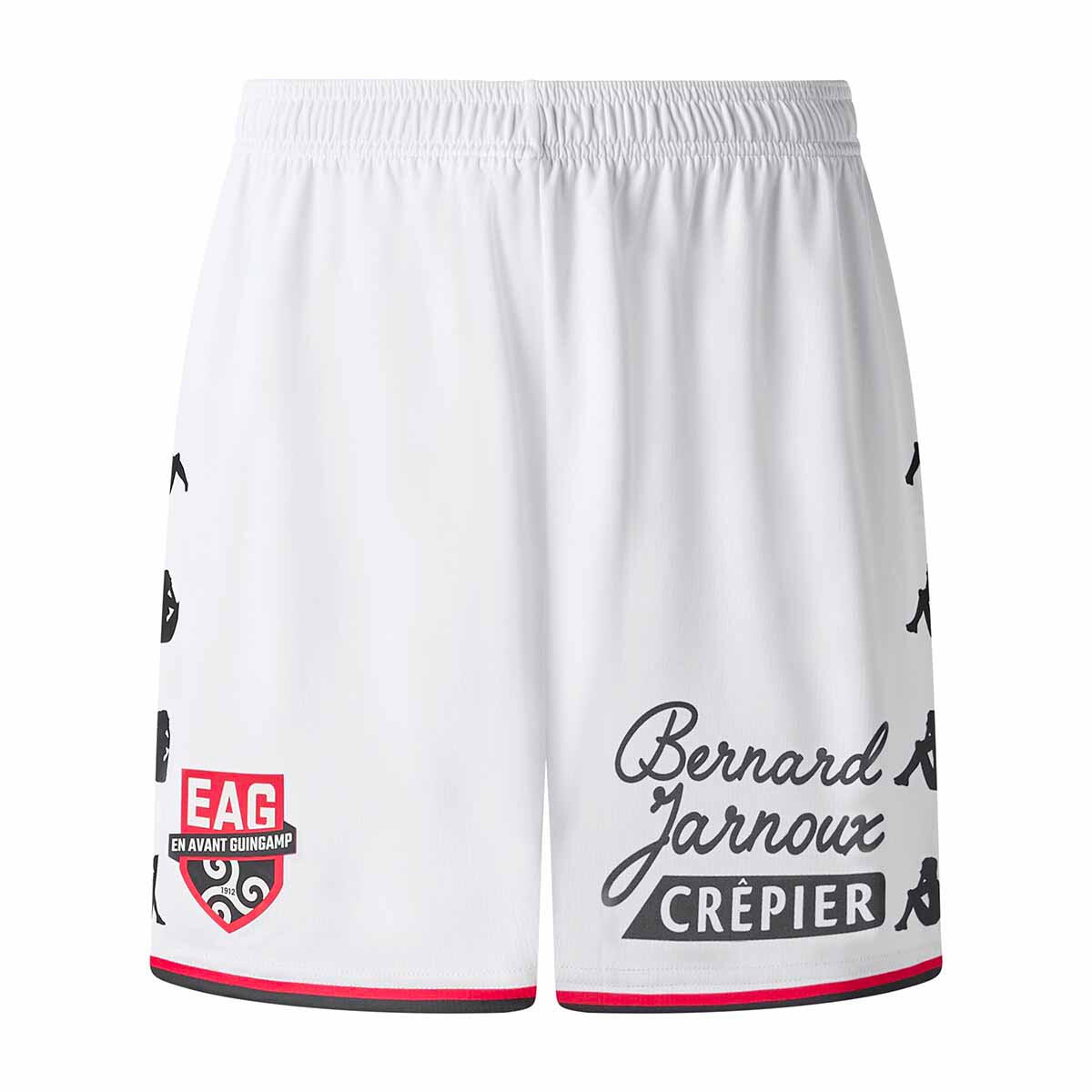 Kappa - Short Adrano Away Garçon Eag 25/26 - Short - Blanc - Decathlon