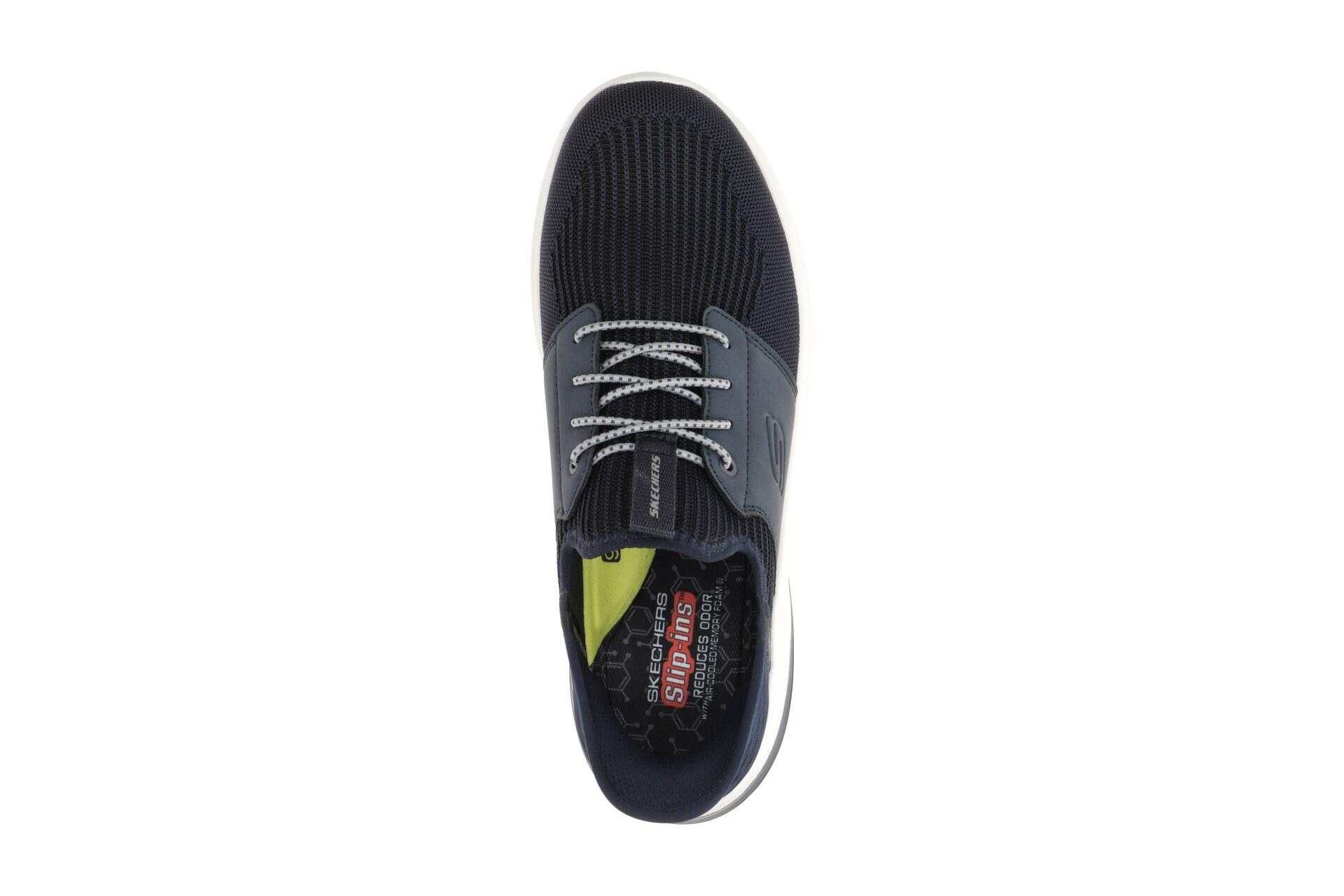 Skechers Delson 3.0 Schuhe blau marineblau Slip-Ins 210650 6/7