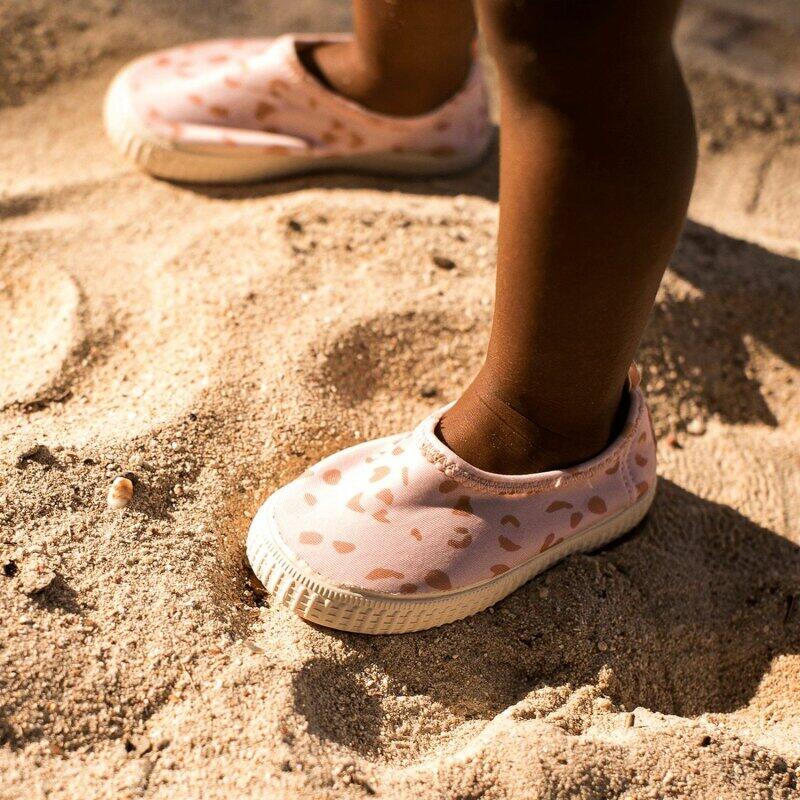 Swim Essentials Kids Water Shoes - Old Pink - Leopard 6/6